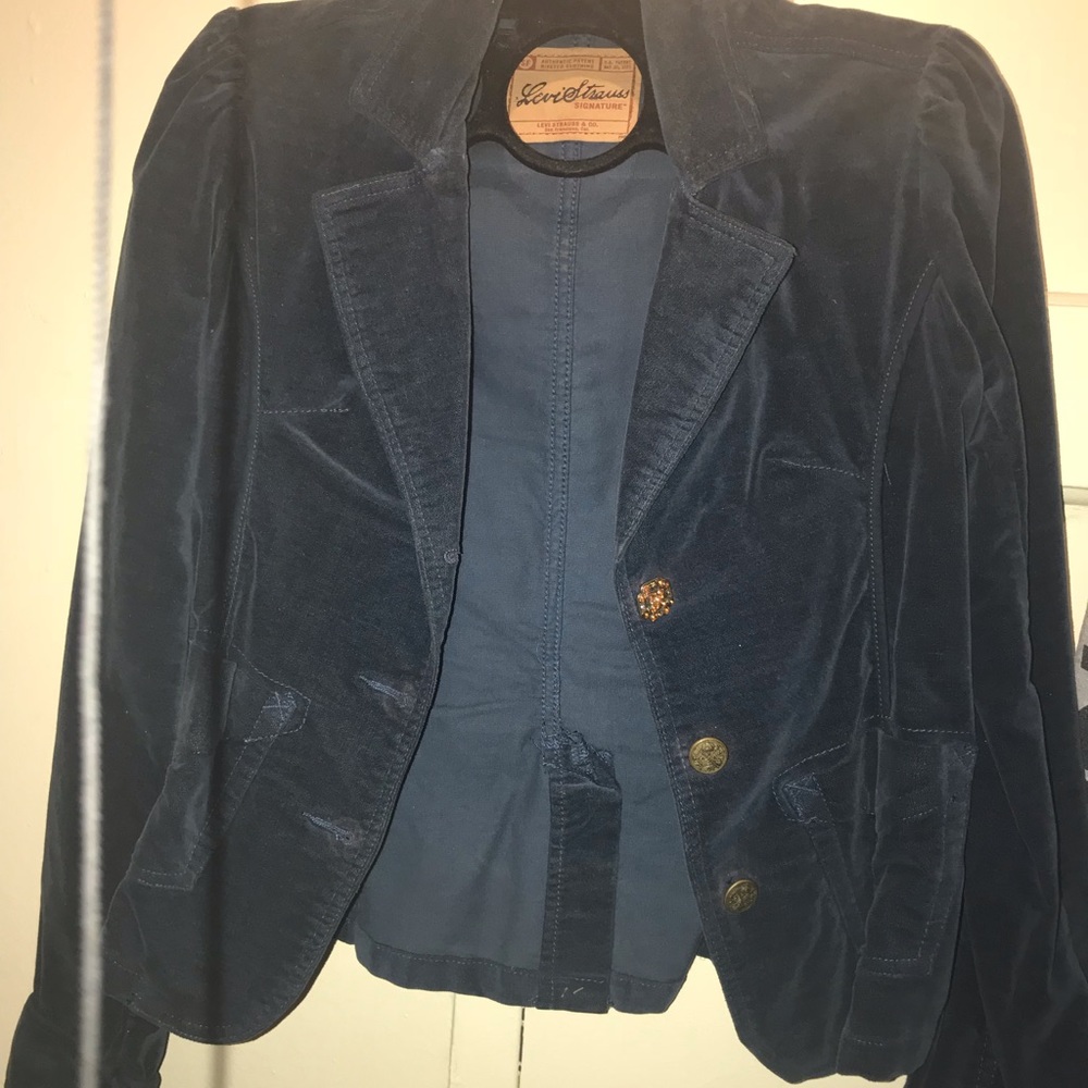 Levi’s Velvet Blazer